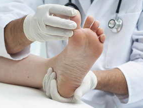 Treatment of fungus of the feet